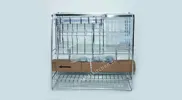 Pull Out Cabinet Organizer Basket - Square Wire
